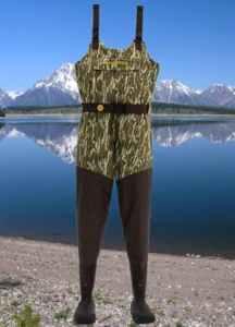 LaCrosse 736128 Men's Wetlands II Mossy Oak 1600G Chest Waders Boots Shoes - Picture 1 of 11