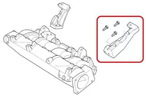 Soporte de enfriador de aire de carga intercooler sobrealimentador MINI Cooper S R53 1524535 - Imagen 1 de 20