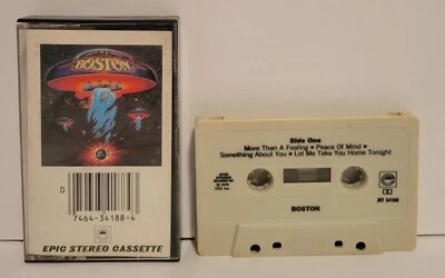 Vintage 1976 Boston "S/T" Cassette Tape Epic Records  - Image 1 of 2
