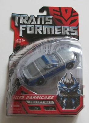 Transformers Movie Deluxe Class Recon Barricade MOSC (Mint on Sealed Card) New - Image 1 of 2