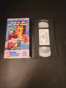 Bear in the Big Blue House - Visiting the Doctor with Bear VHS 2000 Tested Works - Picture 1 of 2