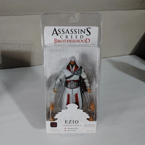 NECA Assassin's Creed Brotherhood Ivory Hooded Ezio Legendary Assassin 7” Figure Cover