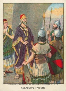 Christian Picture Lessons Absalom's Failure 1915 - Picture 1 of 2