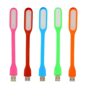 5 Pcs Flessibile USB LED Light Lampada da 180 gradi regolabile Night Night Lamp - Photo 1/12