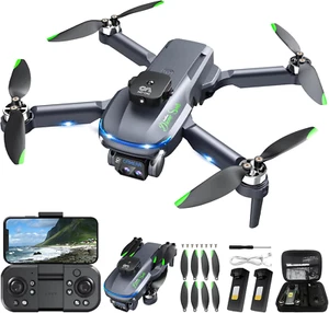 Drohne mit Kamera 4K, Faltbar mit Ferngesteuerter Quadrocopter, Hindernisvermeid - Bild 1 von 7