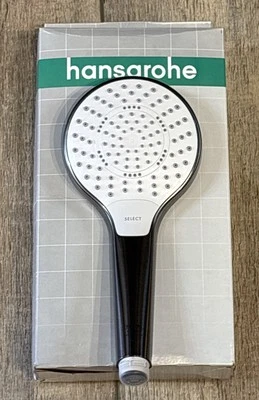 Chuveiro de mão multifuncional Hansgrohe Croma S 1,8 GPM 04724 cromado preto escovado - Imagem 1 de 2