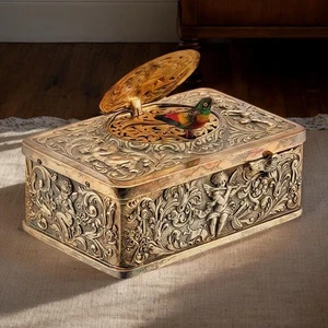 3D-geprägte Automaten-Singvogel-Ornamente im europäischen Kunststil im Vintage* - Bild 1 von 7