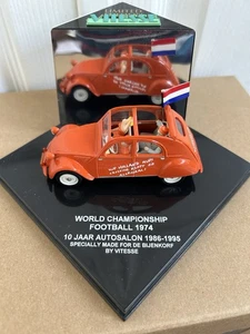 Vitesse 1/43 Scale Citroen 2CV World Championship Football 1974 For De Bijenkorf - Picture 1 of 8