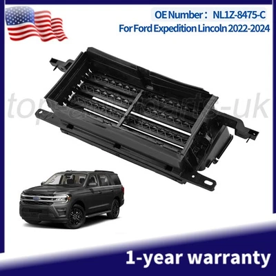 Obturador de rejilla activo negro inferior NL1Z8475C para Ford Expedition Lincoln 2022-24 Foto 1 de 4