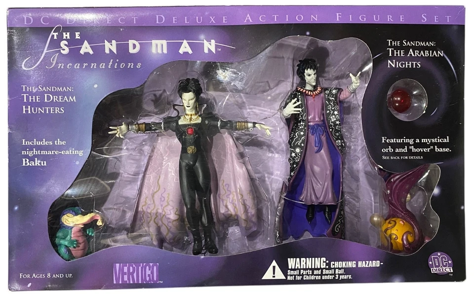 Figuras de acción de lujo The Sandman Incarnations DC Direct NUEVO *LEER* Neil Gaiman Foto 1 de 4
