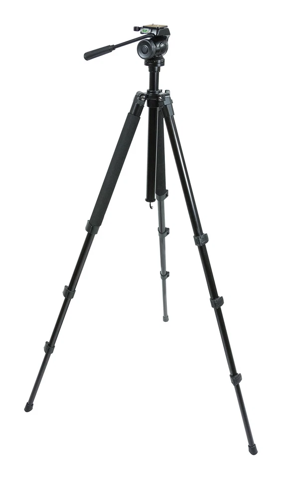 Celestron TrailSeeker Fluid Pan Aluminum Tripod for Camera Scopes Binoculars - Image 1 of 3