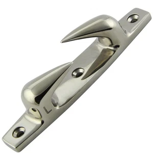 Lippklampen Backbord Klampe Bootsklampe Edelstahl A4 V4A Festmachklampen - Bild 1 von 8