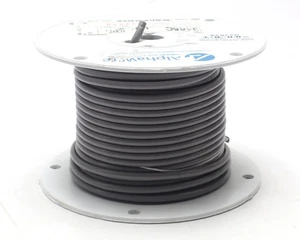 Alpha Wire 3465C 28 Gauge, 5-conductor PVC Wire, Gray, 100 Feet - Picture 1 of 4