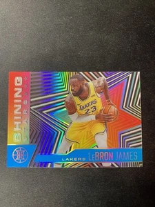 2020-21 PANINI ILLUSIONS LeBRON JAMES SP SAPPHIRE SHINING STARS ACETATE LAKERS - Picture 1 of 2