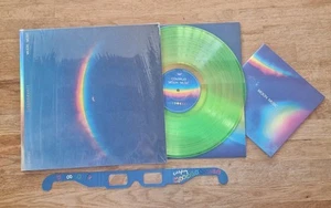 Coldplay- Moon Music. 1st edition Ltd Numbered Green Vinyl LP Glasses Lyric Book - Picture 1 of 7