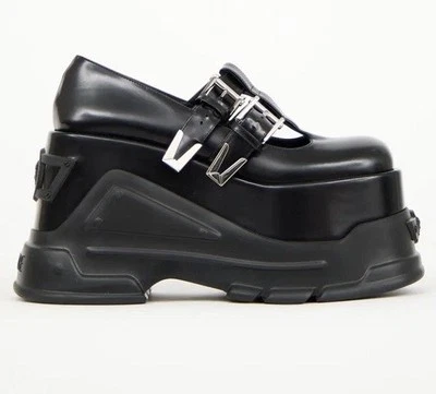 范思哲 Medusa Anthem 平台 Maryjane 泵/晶圆 — 第 1/4 张图片