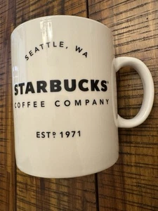 Starbucks JUMBO Large Coffee Mug 28oz - Seattle, WA EST 1971 - Picture 1 of 7