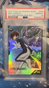 PSA10 PR-084 PR 1st Anniversary Set Kira Yamato SEED Gundam Arsenal Base - Picture 1 of 2