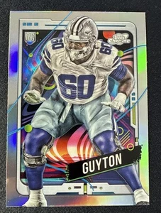 2024 Topps Chrome Cosmic Tyler Guyton Rookie Refractor #125 - Picture 1 of 2