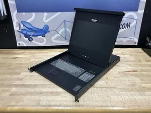 RARITAN T1700-LED Full LED 17.3" LCD Display KVM Console Drawer 1U Rackmountable - Picture 1 of 11