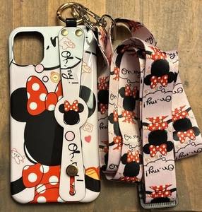 Minnie Mouse iPhone 11 Case And Lanyard - Picture 1 of 3