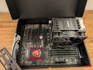 Mainboard Z97 Gaming 3 mit INTEL i5-4690, 16GB RAM, BeQuiet Kühler - Bild 1 von 5