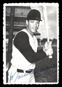 1969 Topps Deckle Edge #24 Maury Wills casi nuevo - Imagen 1 de 2