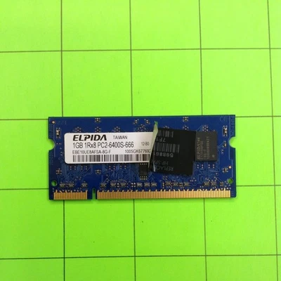 Elpida 598861-001 7F1034 EBE10UE8AFSA-8G-F 1GB DDR2-800 (PC2-6400) PC2-6400S - Image 1 of 3