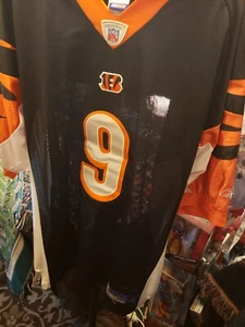 Cincinnati Bengals Carson Palmer Trikot Herren Gr. 54 Reebok orange genäht - Bild 1 von 2