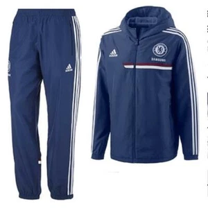 6768 Adidas Chelsea FC Kids Tracksuit G89696 10Y 12Y - Picture 1 of 8