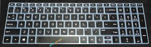 Keyboard Skin Cover for HP 17-cn 17-cp 15-eg 15-eh 15t-er 15-fc 15t-fd 16z-ag - Picture 1 of 7