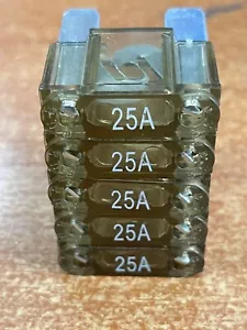 Maxi Blade Fuse 25 AMP x 5 - Imagen 1 de 7