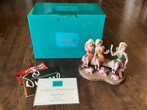WALT DISNEY CLASSICS WDCC, BEAUTY AND THE BEAST, TAVERN GIRLS, SITTING PRETTY - Picture 1 of 16