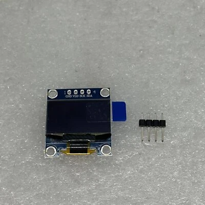 0.96" I2C IIC Serial 128X64 128*64 Blue OLED LCD LED Display Module for Arduino - Image 1 of 3