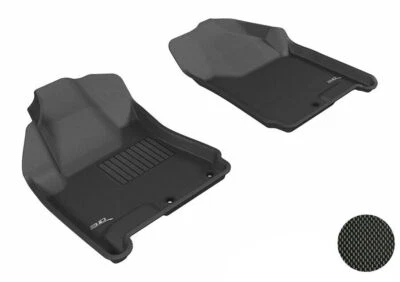 3D MAXpider черный 1-й ряд 2 изделия напольные покрытия для Cadillac SRX - Изображение 1 из 4