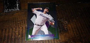 064: 2022 Topps Finest Flashbacks Edward Cabrera #129 Miami Marlins, RC, Rookie - Picture 1 of 10