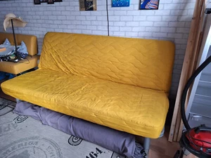 3 er Klappsofa mit Liegefunktion von Ikea. Marke : Nyhamn. Sehr guter Zustand - Bild 1 von 5