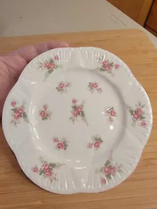 Shelley China-Salad Plate, Bridal Rose Spray #13545 - Picture 1 of 4