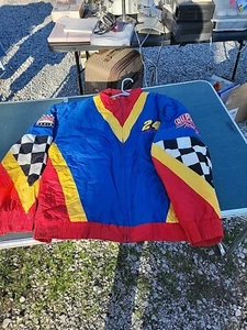Vintage 90s Nascar Jeff Gordan Nutmeg Racing Jacket #24 Size XL - Bild 1 von 5