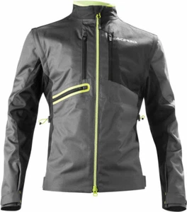 ACERBIS ENDURO ONE JACKET BLACK YELLOW MOTORCYCLE ADULT OFF ROAD TRAIL NEW CHEAP - Picture 1 of 5