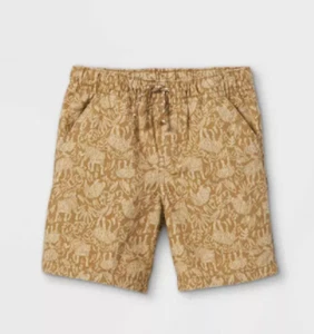 NEW Cat & Jack Toddler Boys' Woven Pull-On Shorts Size 12 Months - Picture 1 of 1