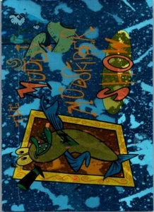 1994 Topps Prismatic Stickers Nicktoons #43 - Muddy Mudskipper Show - Corner - Picture 1 of 3