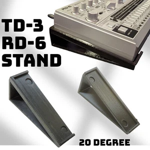 Angled Tilt Stand (20 Degree) for Behringer TD-3 / RD-6 Synth - Zdjęcie 1 z 10