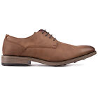 SOLETRADER Mens Fulham Derby Lace-up Shoes Tan
