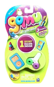 Gomu Series 1 MP3 Player & Scissors + Mystery (3 Mini-Erasers + Collector Guide) - Picture 1 of 1