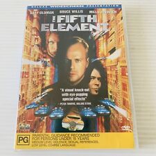 The Fifth Element DVD Sci-Fi Thriller Movie Bruce Willis Deluxe Widescreen R4