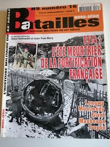BATAILLES HORS SERIE N° 16 1914 FORTIFICATIONS FRANCAISES LONGWY GIVET TROYON - Bild 1 von 1