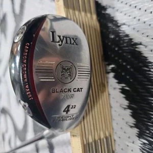 LYNX BLACKCAT Tour 4 HYBRID 22 LOFT Weight Stabilizer GOLF CLUB Pro Lite 35-X - Picture 1 of 9