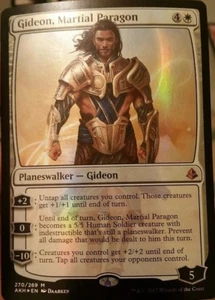FOIL Gideon, Martial Paragon / Inbild Kriegskunst - AMONKHET - englisch (n-mint) - Picture 1 of 1