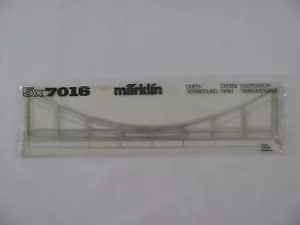 Marklin HO Scale Catenary Cross Span Wires 15 1/4" / 390 mm (5 Count) #7016 NOS - Picture 1 of 2
